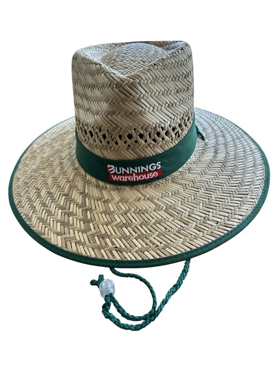 Bunnings Warehouse Australia Accessories - Bunnings Warehouse Wide Brimmed Straw Hat ASO Bandit Heeler Bluey Hammerbarn
